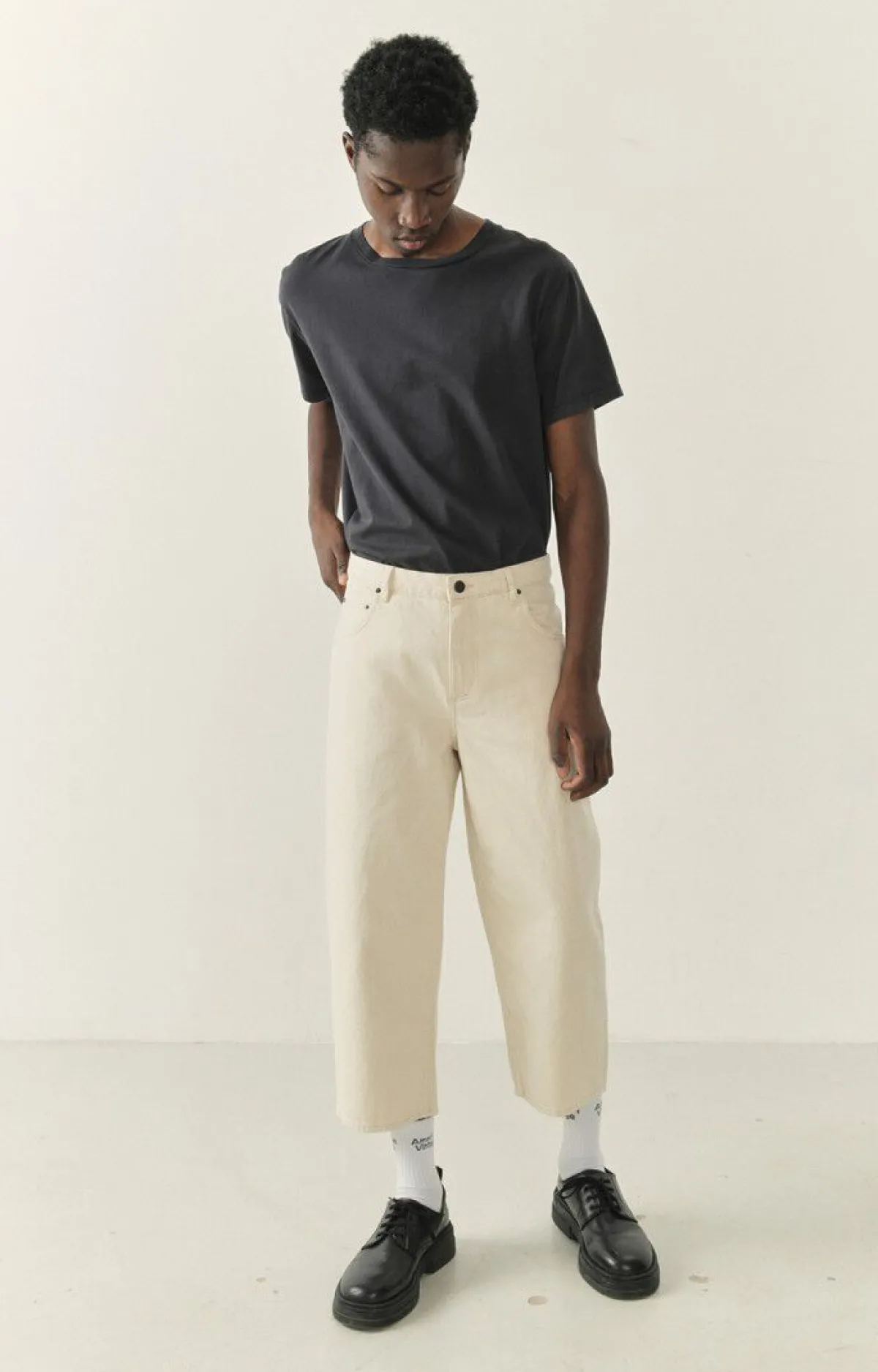 Herren American Vintage |Herrenjeans Datcity Ecru