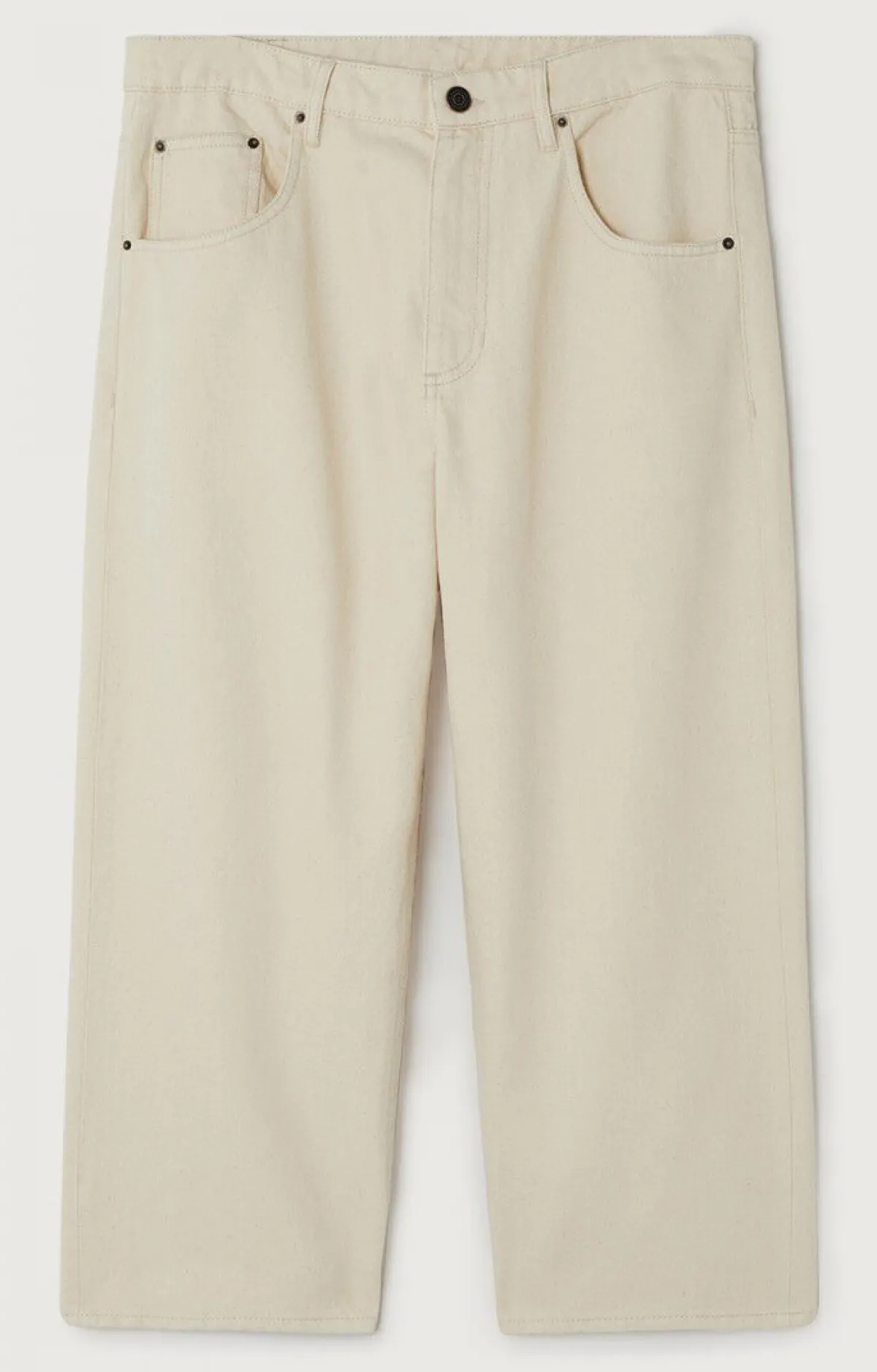 Herren American Vintage |Herrenjeans Datcity Ecru