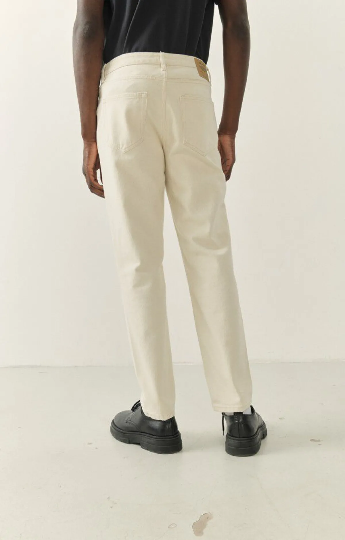 Herren American Vintage |Herrenjeans Snopdog Ecru