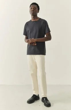 Herren American Vintage |Herrenjeans Snopdog Ecru