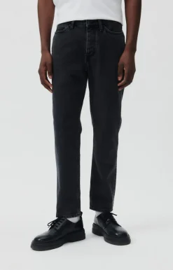 Herren American Vintage |Herrenjeans Yopday Black Pfeffer Und Salz