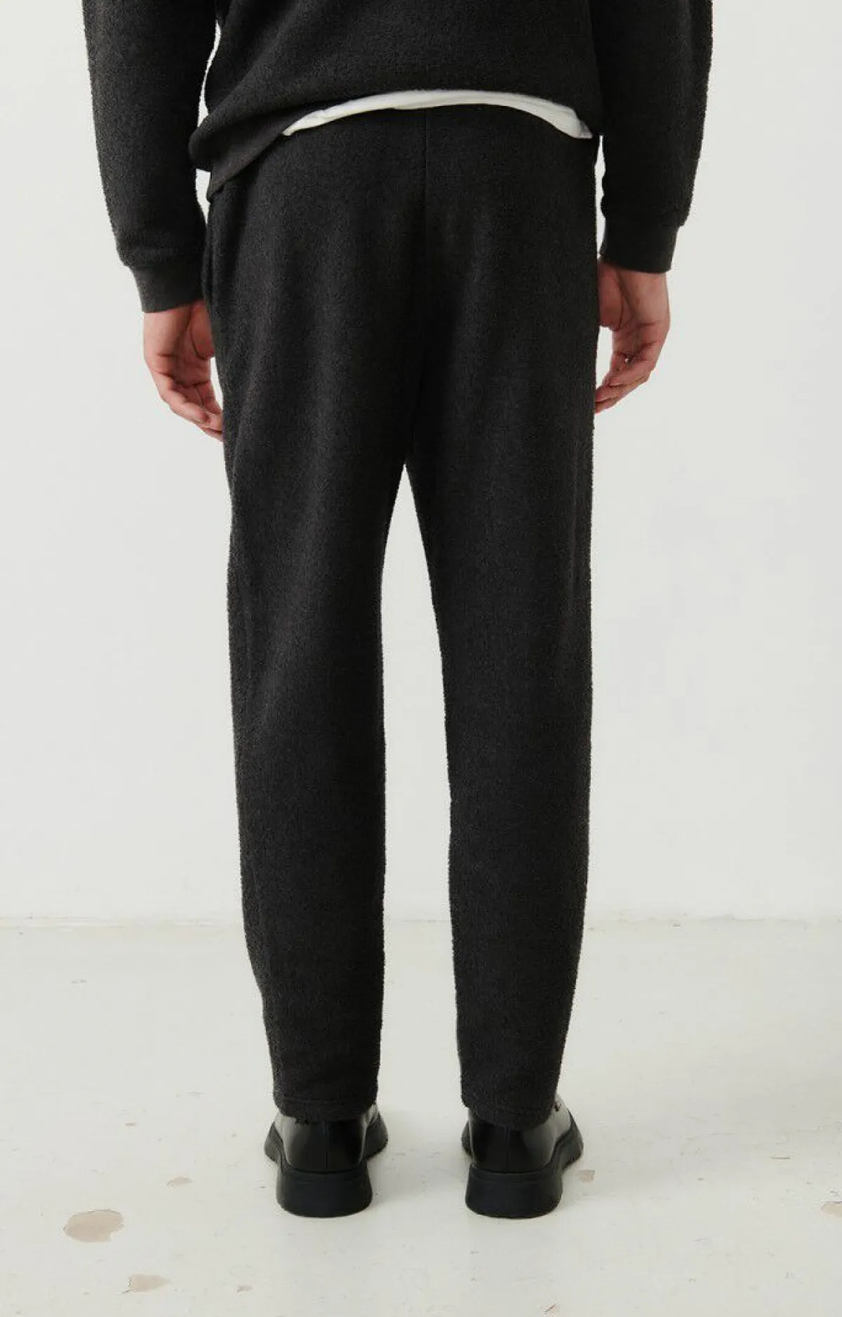 Herren American Vintage |Herrenjogginghose Bobypark Anthrazit Meliert