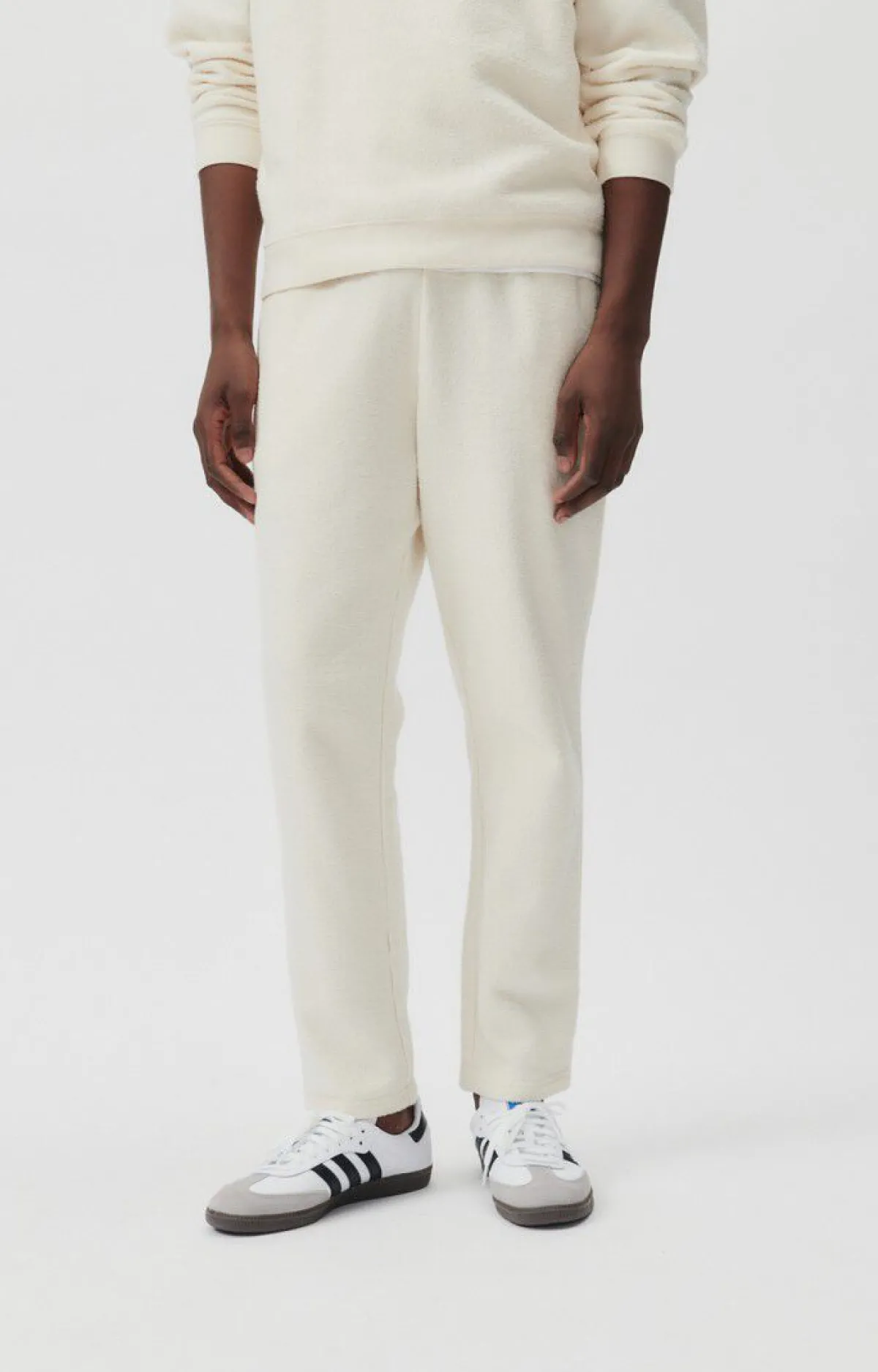 Herren American Vintage |Herrenjogginghose Bobypark Ecru