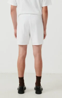 Herren American Vintage |Herren-Kurze Hose Fizvalley Weiss
