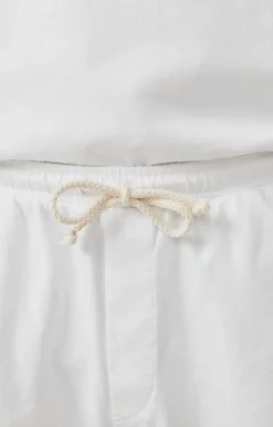 Herren American Vintage |Herren-Kurze Hose Fizvalley Weiss