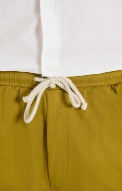 Herren American Vintage |Herren-Kurze Hose Fizvalley Safran Vintage