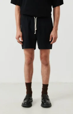 Herren American Vintage |Herren-Kurze Hose Fizvalley Schwarz