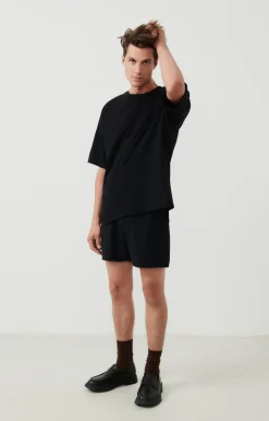 Herren American Vintage |Herren-Kurze Hose Fizvalley Schwarz
