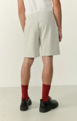 Herren American Vintage |Herren-Kurze Hose Yatcastle Grau Meliert