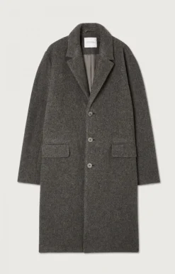 Herren American Vintage |Herrenmantel Bazybay Anthrazit Meliert