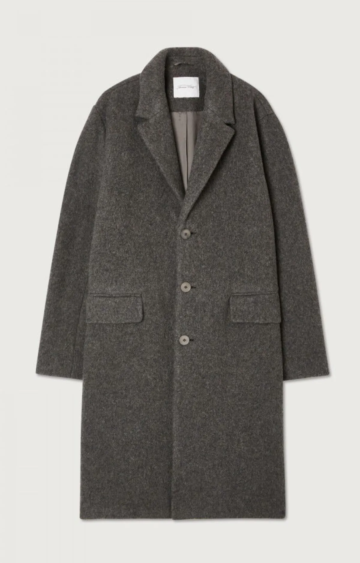 Herren American Vintage |Herrenmantel Bazybay Anthrazit Meliert