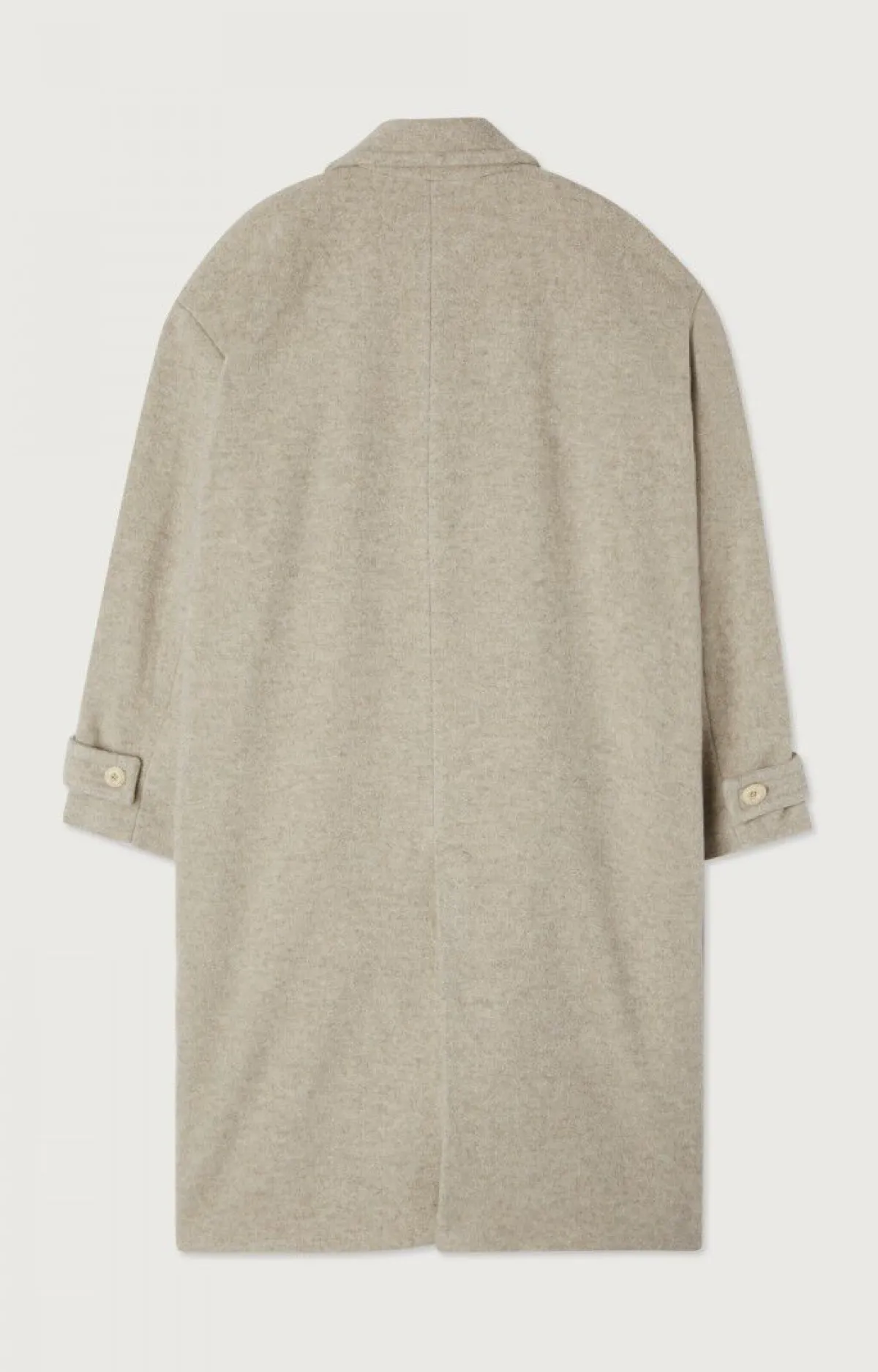 Herren American Vintage |Herrenmantel Karabay Beige Meliert