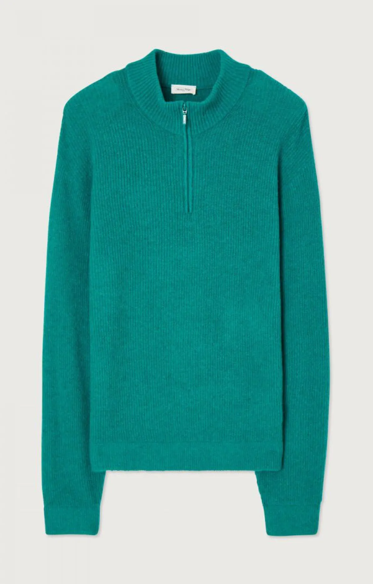 Herren American Vintage |Herrenpullover Damsville Chlorophyll Meliert