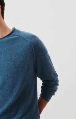 Herren American Vintage |Herrenpullover Damsville Neptun Multimeliert