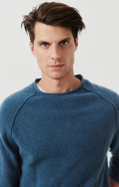 Herren American Vintage |Herrenpullover Damsville Neptun Multimeliert