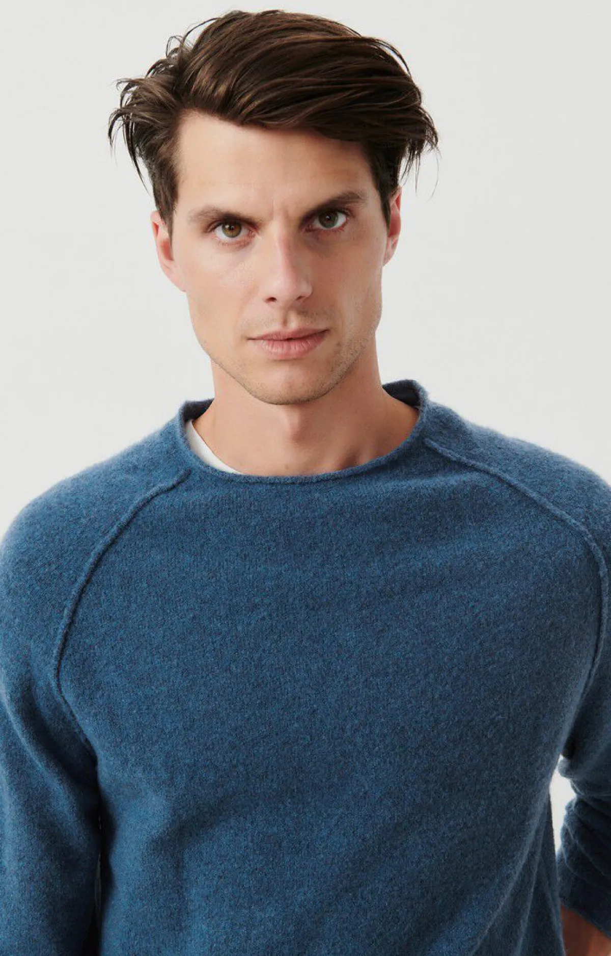 Herren American Vintage |Herrenpullover Damsville Neptun Multimeliert