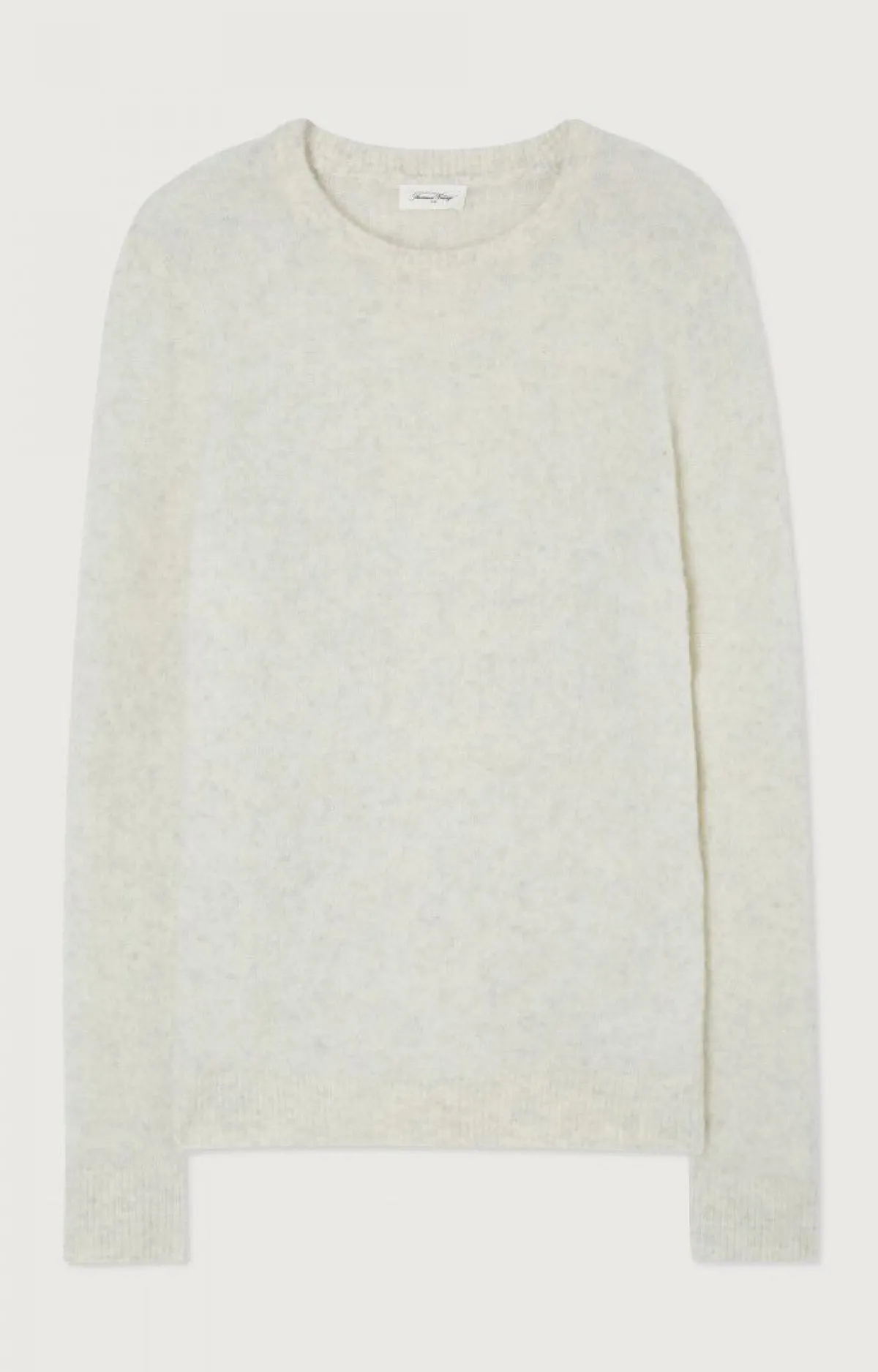 Herren American Vintage |Herrenpullover Dazington Ecru Multimeliert