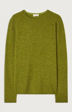 Herren American Vintage |Herrenpullover Ducksbay Sumpf Meliert