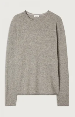Herren American Vintage |Herrenpullover Ducksbay Grau Meliert