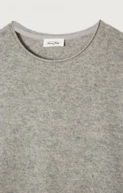 Herren American Vintage |Herrenpullover Ducksbay Grau Meliert
