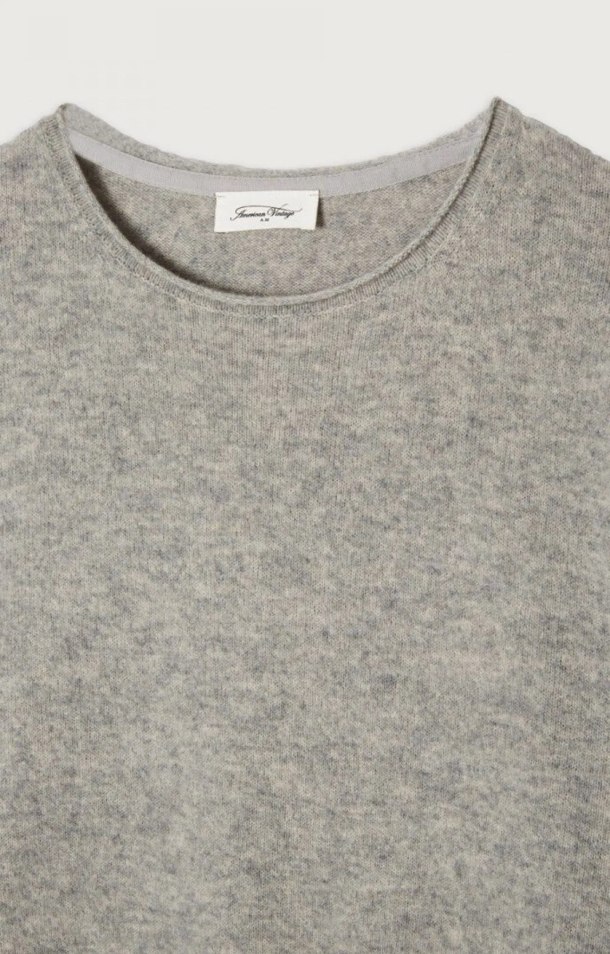 Herren American Vintage |Herrenpullover Ducksbay Grau Meliert