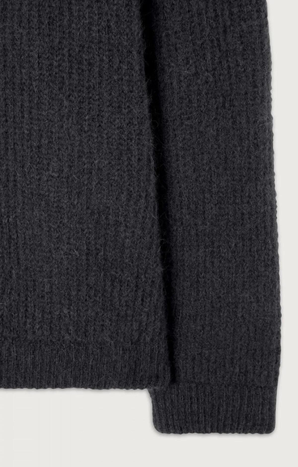 Herren American Vintage |Herrenpullover East Anthrazit Meliert