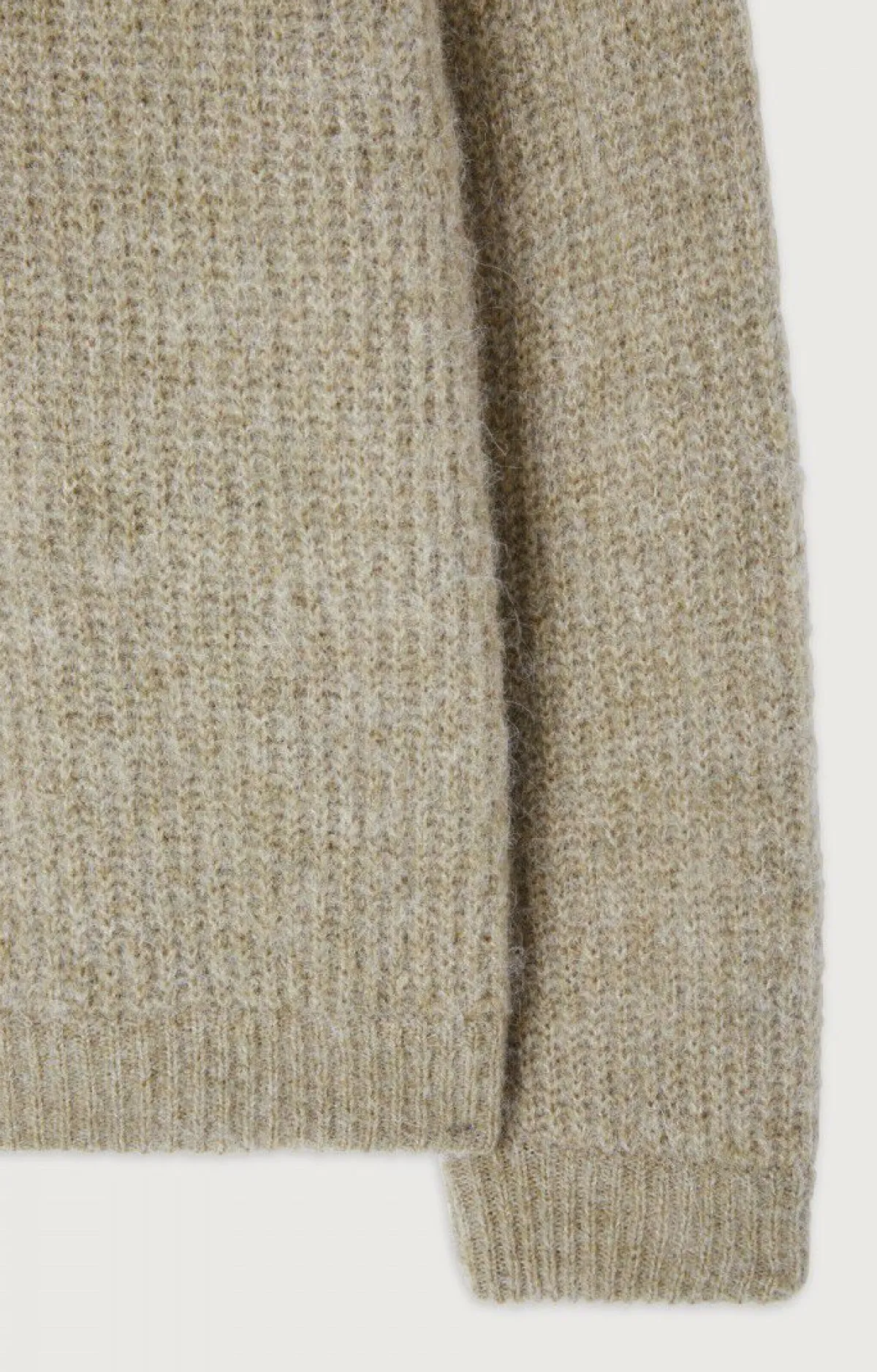 Herren American Vintage |Herrenpullover East Roggen Meliert