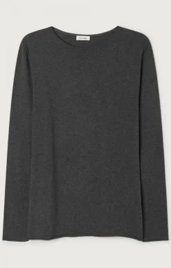 Herren American Vintage |Herrenpullover Marcel Anthrazit Meliert