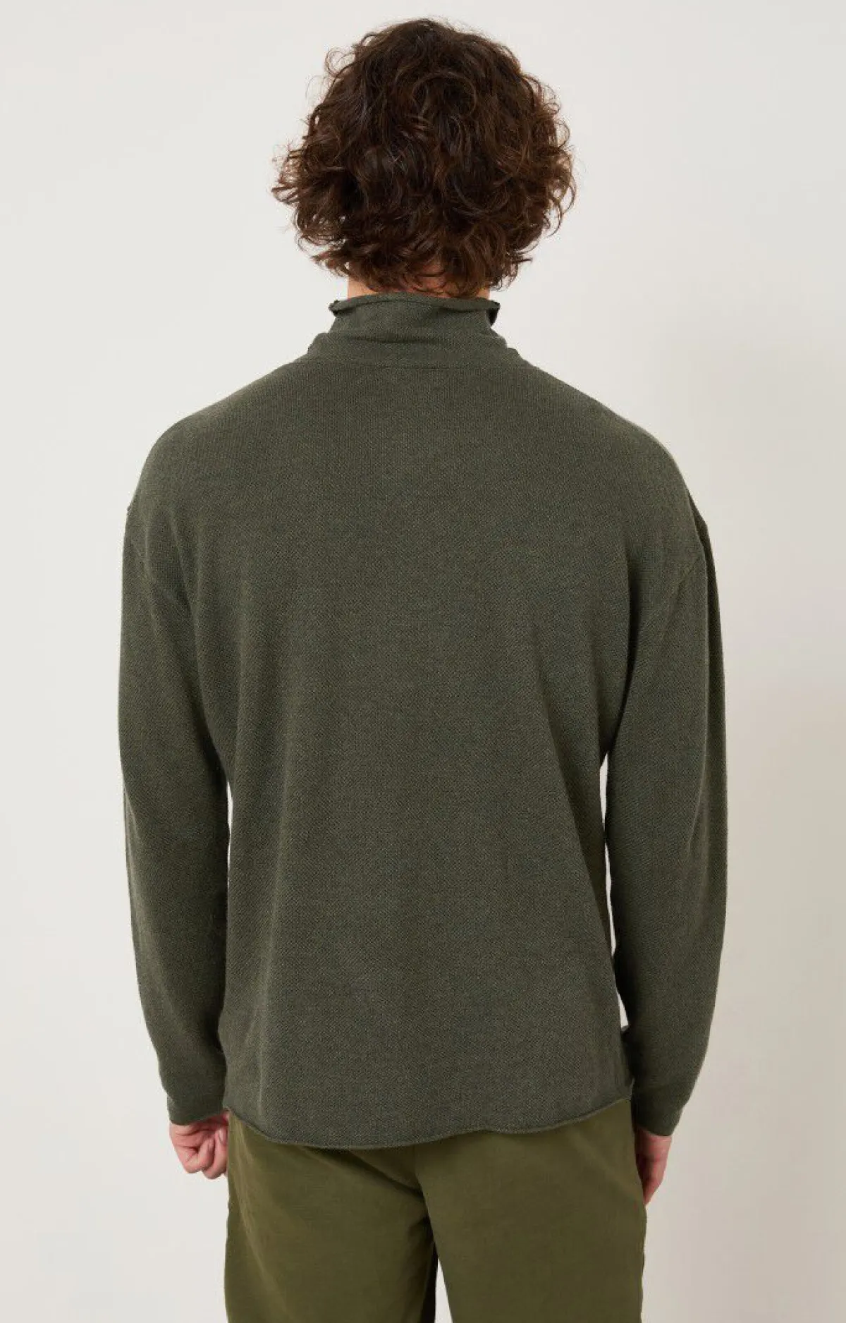 Herren American Vintage |Herrenpullover Marcel Reptil Multimeliert
