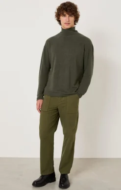 Herren American Vintage |Herrenpullover Marcel Reptil Multimeliert