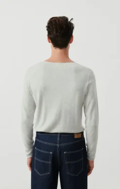 Herren American Vintage |Herrenpullover Marcel Vlies Meliert