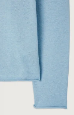 Herren American Vintage |Herrenpullover Marcel Lagune Meliert