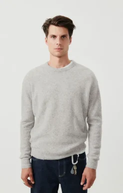 Herren American Vintage |Herrenpullover Razpark Vlies Meliert