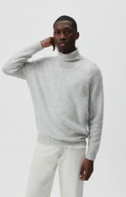 Herren American Vintage |Herrenpullover Razpark Vlies Meliert
