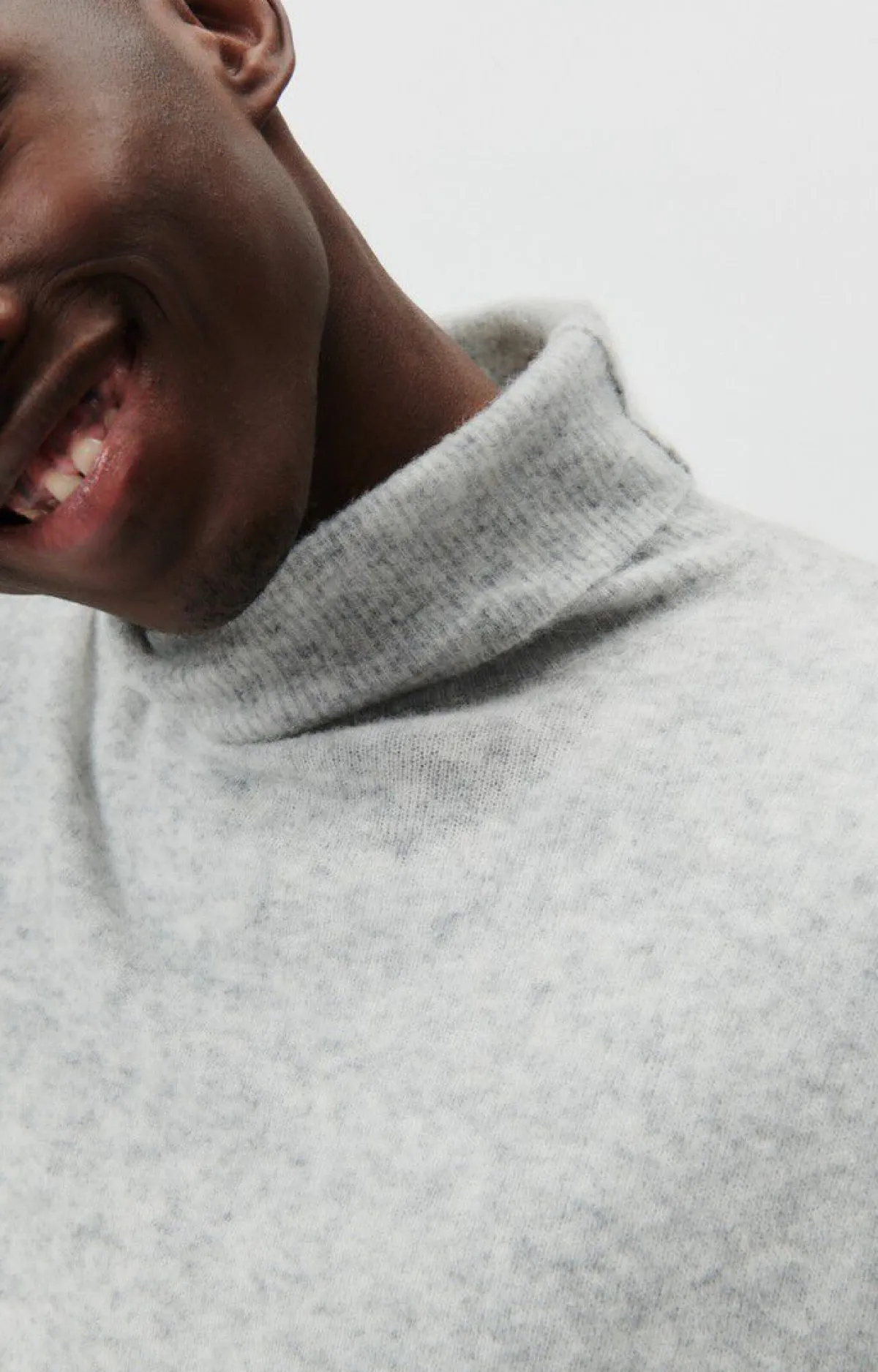 Herren American Vintage |Herrenpullover Razpark Vlies Meliert