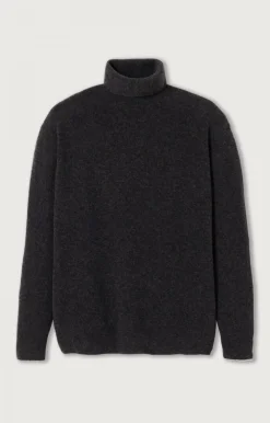 Herren American Vintage |Herrenpullover Razpark Fledermaus Meliert