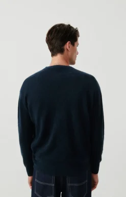 Herren American Vintage |Herrenpullover Razpark Abysse Meliert
