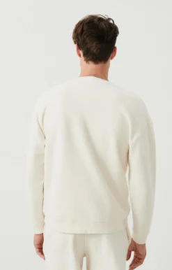 Herren American Vintage |Herrensweatshirt Bobypark Ecru