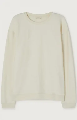 Herren American Vintage |Herrensweatshirt Bobypark Ecru