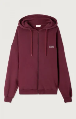 Herren American Vintage |Herrensweatshirt Izubird Huckleberry Vintage