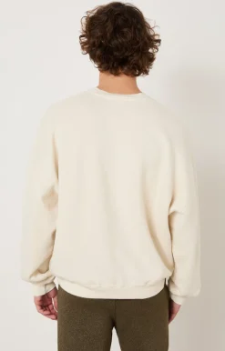 Herren American Vintage |Herrensweatshirt Xybay Ecru