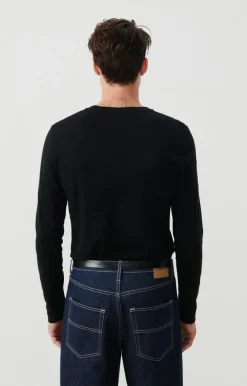 Herren American Vintage |Herren-T-Shirt Bysapick Schwarz