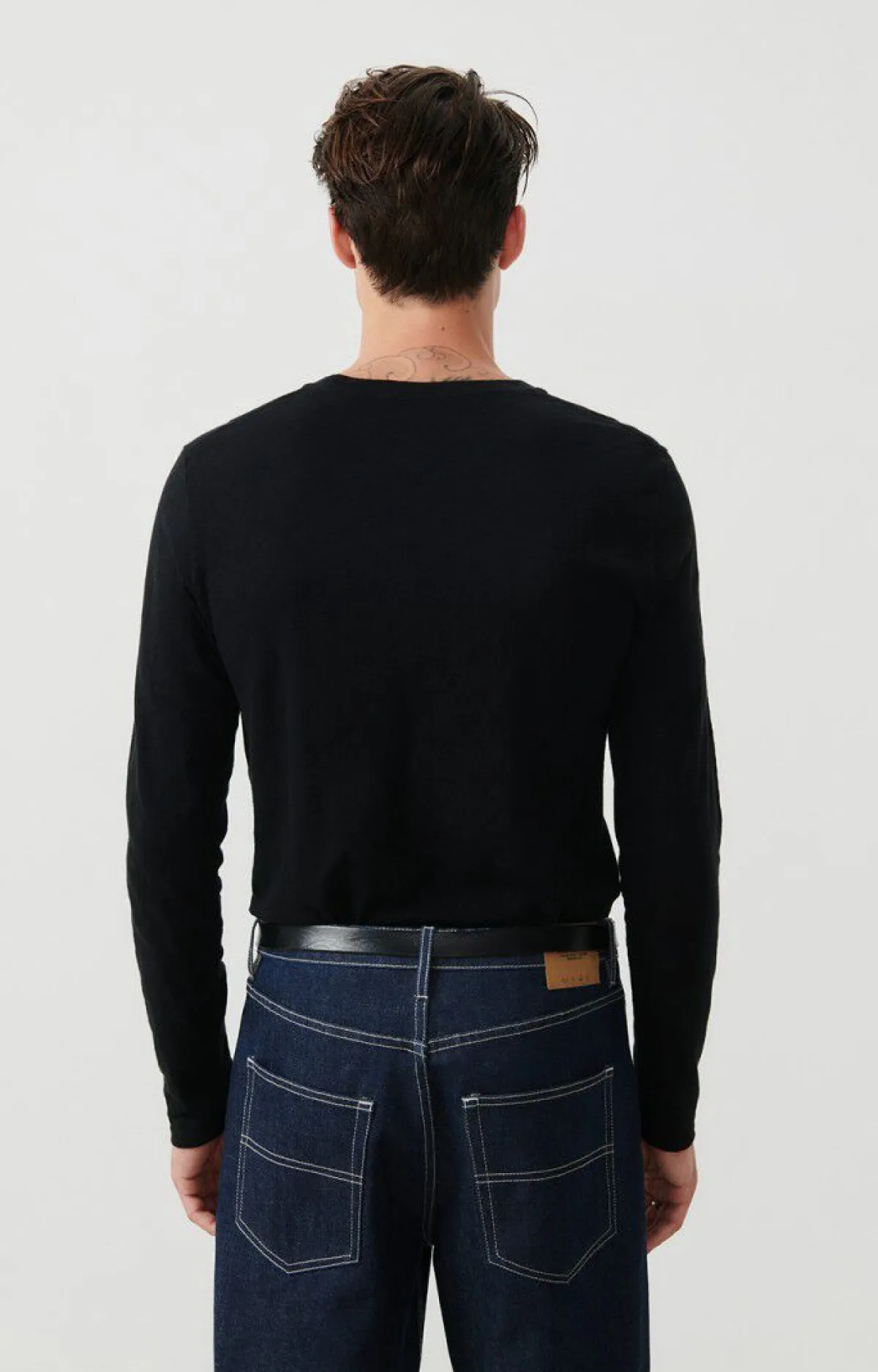 Herren American Vintage |Herren-T-Shirt Bysapick Schwarz