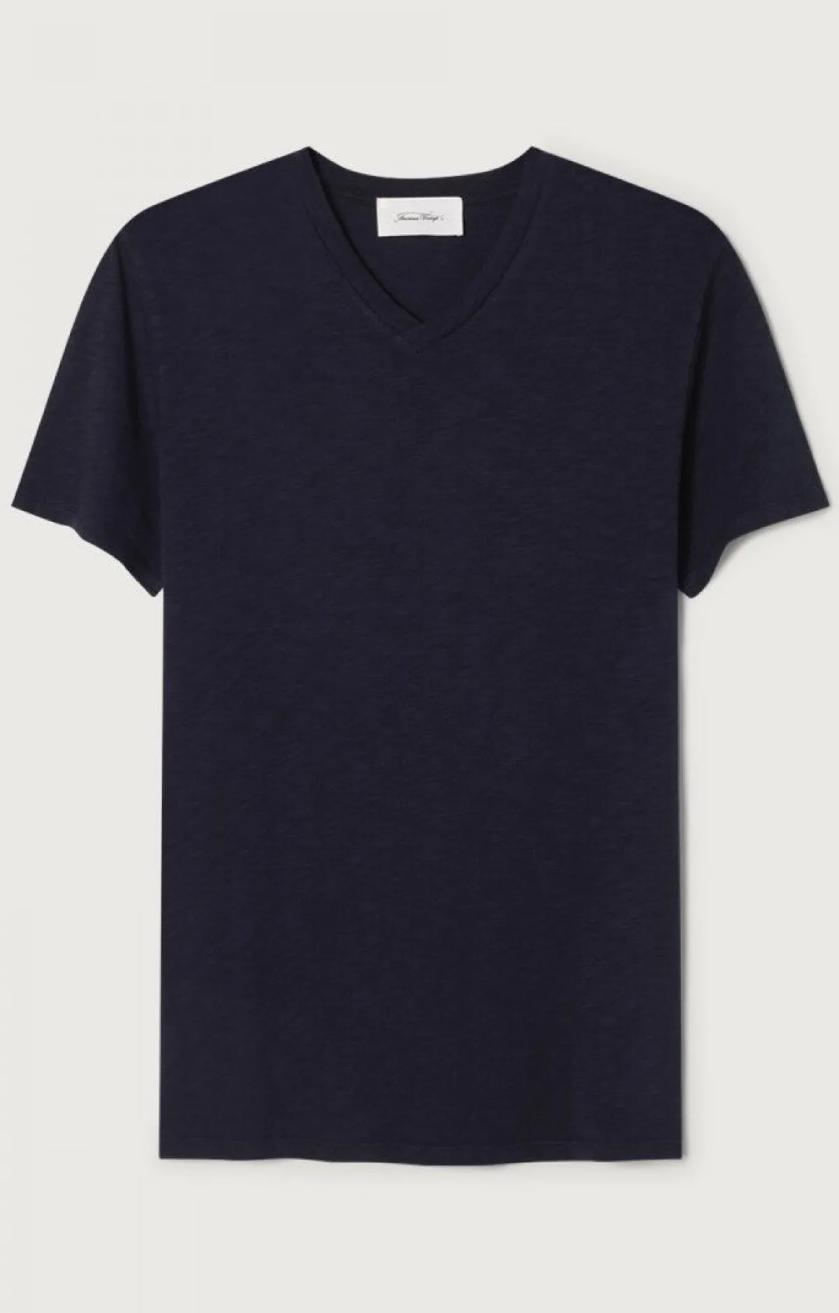 Herren American Vintage |Herren-T-Shirt Bysapick Navy