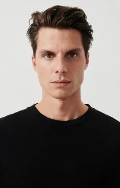 Herren American Vintage |Herren-T-Shirt Bysapick Schwarz