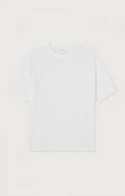 Herren American Vintage |Herren-T-Shirt Bysapick Weiss