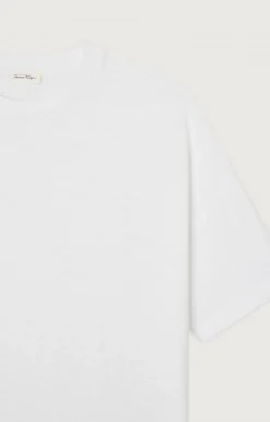 Herren American Vintage |Herren-T-Shirt Bysapick Weiss
