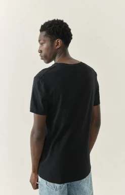 Herren American Vintage |Herren-T-Shirt Bysapick Schwarz