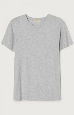 Herren American Vintage |Herren-T-Shirt Bysapick Vlies Meliert