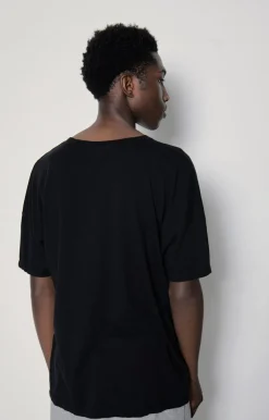 Herren American Vintage |Herren-T-Shirt Decatur Schwarz
